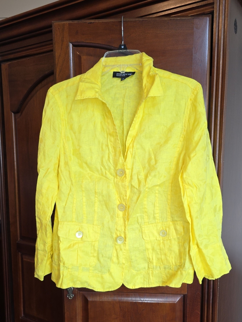 Jones NY Button-Front Jacket 10